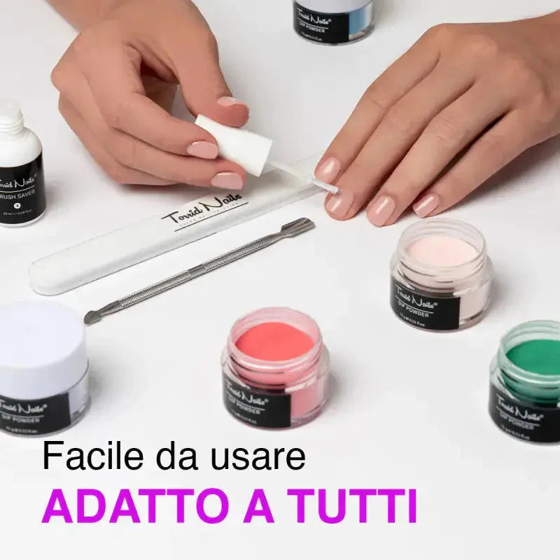 Kit completo di Smalti in polvere Torrid Nails