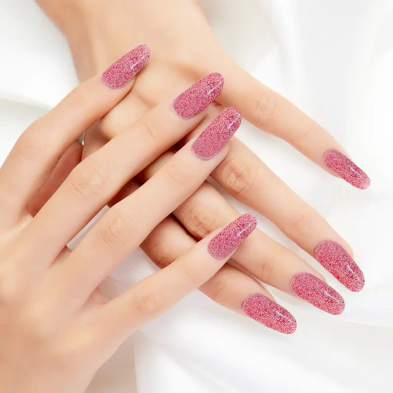 smalto rosa glitter Rosa Soda Glam | TN016 Torrid Nails