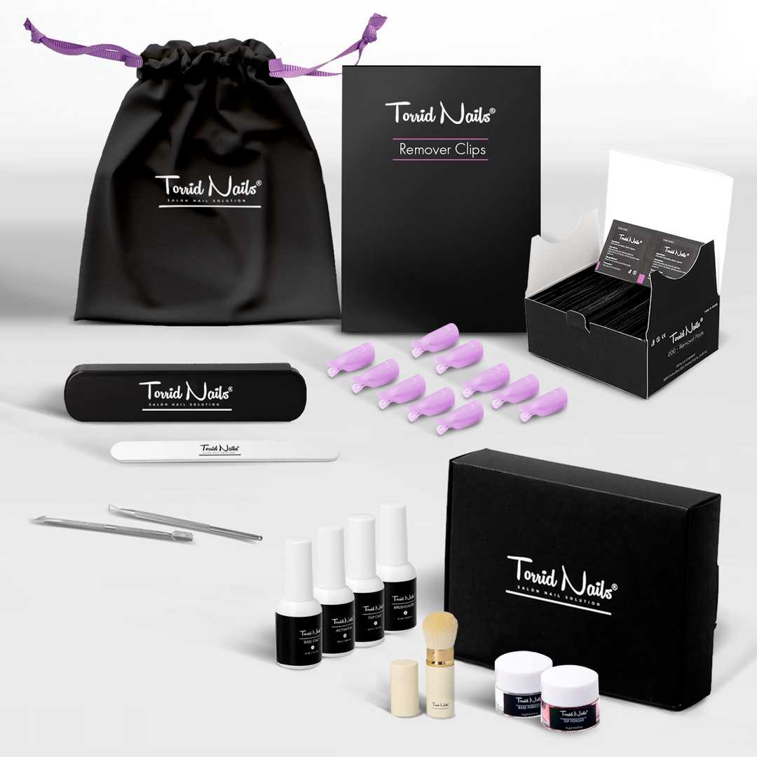 TorridNails® - Dip Powder Starter Kit con Rimozione Torrid Nails